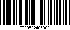 Código de barras (EAN, GTIN, SKU, ISBN): '9788522486809'