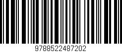 Código de barras (EAN, GTIN, SKU, ISBN): '9788522487202'