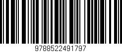 Código de barras (EAN, GTIN, SKU, ISBN): '9788522491797'