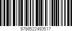 Código de barras (EAN, GTIN, SKU, ISBN): '9788522493517'
