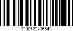 Código de barras (EAN, GTIN, SKU, ISBN): '9788522496549'