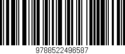 Código de barras (EAN, GTIN, SKU, ISBN): '9788522496587'