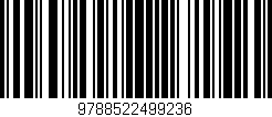 Código de barras (EAN, GTIN, SKU, ISBN): '9788522499236'