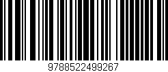 Código de barras (EAN, GTIN, SKU, ISBN): '9788522499267'