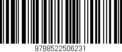 Código de barras (EAN, GTIN, SKU, ISBN): '9788522506231'