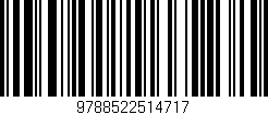 Código de barras (EAN, GTIN, SKU, ISBN): '9788522514717'