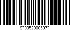 Código de barras (EAN, GTIN, SKU, ISBN): '9788523006877'
