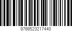 Código de barras (EAN, GTIN, SKU, ISBN): '9788523217440'