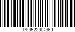 Código de barras (EAN, GTIN, SKU, ISBN): '9788523304669'