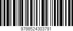 Código de barras (EAN, GTIN, SKU, ISBN): '9788524303791'