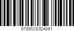 Código de barras (EAN, GTIN, SKU, ISBN): '9788524304941'