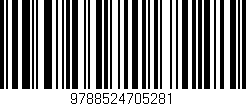 Código de barras (EAN, GTIN, SKU, ISBN): '9788524705281'