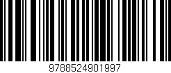 Código de barras (EAN, GTIN, SKU, ISBN): '9788524901997'