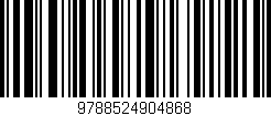 Código de barras (EAN, GTIN, SKU, ISBN): '9788524904868'