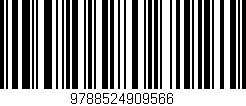 Código de barras (EAN, GTIN, SKU, ISBN): '9788524909566'