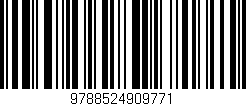Código de barras (EAN, GTIN, SKU, ISBN): '9788524909771'