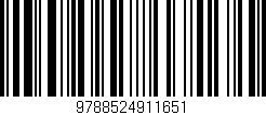 Código de barras (EAN, GTIN, SKU, ISBN): '9788524911651'