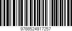 Código de barras (EAN, GTIN, SKU, ISBN): '9788524917257'