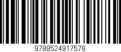 Código de barras (EAN, GTIN, SKU, ISBN): '9788524917578'