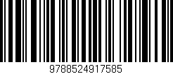 Código de barras (EAN, GTIN, SKU, ISBN): '9788524917585'