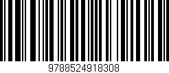 Código de barras (EAN, GTIN, SKU, ISBN): '9788524918308'