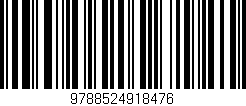 Código de barras (EAN, GTIN, SKU, ISBN): '9788524918476'