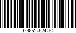 Código de barras (EAN, GTIN, SKU, ISBN): '9788524924484'