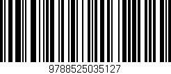Código de barras (EAN, GTIN, SKU, ISBN): '9788525035127'