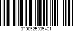 Código de barras (EAN, GTIN, SKU, ISBN): '9788525035431'