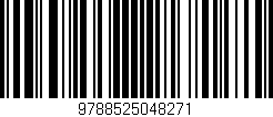 Código de barras (EAN, GTIN, SKU, ISBN): '9788525048271'