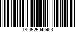 Código de barras (EAN, GTIN, SKU, ISBN): '9788525048486'