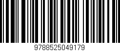 Código de barras (EAN, GTIN, SKU, ISBN): '9788525049179'