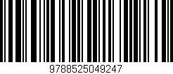 Código de barras (EAN, GTIN, SKU, ISBN): '9788525049247'