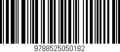 Código de barras (EAN, GTIN, SKU, ISBN): '9788525050182'