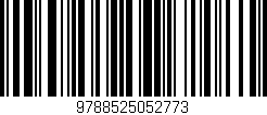 Código de barras (EAN, GTIN, SKU, ISBN): '9788525052773'