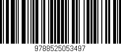 Código de barras (EAN, GTIN, SKU, ISBN): '9788525053497'
