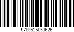 Código de barras (EAN, GTIN, SKU, ISBN): '9788525053626'