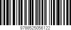 Código de barras (EAN, GTIN, SKU, ISBN): '9788525056122'