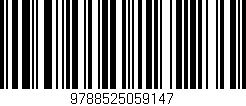 Código de barras (EAN, GTIN, SKU, ISBN): '9788525059147'