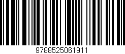 Código de barras (EAN, GTIN, SKU, ISBN): '9788525061911'