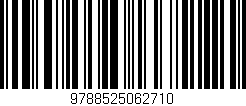 Código de barras (EAN, GTIN, SKU, ISBN): '9788525062710'