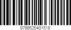 Código de barras (EAN, GTIN, SKU, ISBN): '9788525401519'