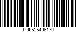 Código de barras (EAN, GTIN, SKU, ISBN): '9788525406170'