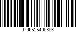 Código de barras (EAN, GTIN, SKU, ISBN): '9788525408686'