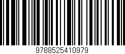 Código de barras (EAN, GTIN, SKU, ISBN): '9788525410979'
