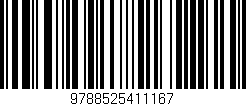 Código de barras (EAN, GTIN, SKU, ISBN): '9788525411167'