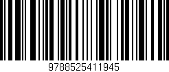 Código de barras (EAN, GTIN, SKU, ISBN): '9788525411945'