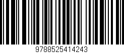 Código de barras (EAN, GTIN, SKU, ISBN): '9788525414243'
