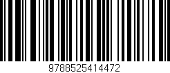 Código de barras (EAN, GTIN, SKU, ISBN): '9788525414472'