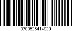 Código de barras (EAN, GTIN, SKU, ISBN): '9788525414939'